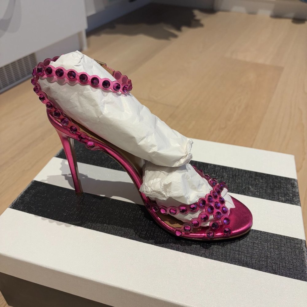 Aquazzura Pink Heels - Picture 3 of 7